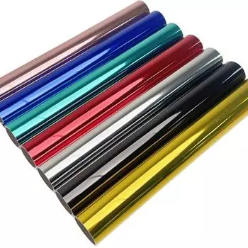 Самоклеящаяся ПВХ-пленка с зеркальным эффектом для надписей: 25x30,5 см Автомобильная и рекламная наклейка