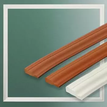 Самоклеящаяся рамка Soft Line TV Background Wall Decor Stripe Foam Sticker Edge Line 2m белый