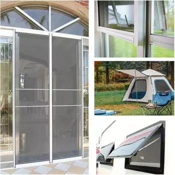 Самоклеящаяся сетка для ремонта сетки, ремонтная заплатка для оконного экрана, ремонт разрывов оконных дверей, защита от насекомых E