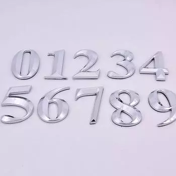 Самоклеящаяся табличка с номером двери, номер дома, квартира, отель, офис, наклейка