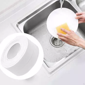 Самоклеящаяся уплотнительная лента 10 м, простая в использовании, герметик для душевой плитки для унитаза