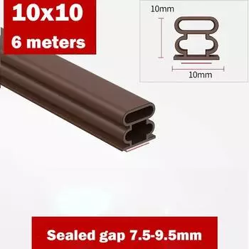 Самоклеящаяся уплотнительная лента типа I длиной 6 метров для дверей, изоляционная лента, уплотнитель для окон и дверей 3