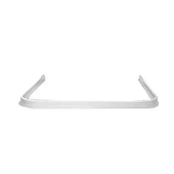 Самоклеящаяся водонепроницаемая пробка для ванной комнаты высотой 30 мм, силиконовая защита от затопления для сухого и влажного разделения белый