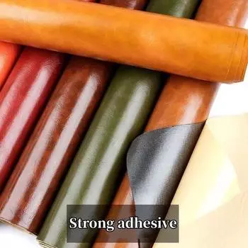 Самоклеящаяся заплатка для ремонта кожи с масляным воском для дивана, сиденья автомобиля, ПВХ-кожа высокой вязкости, водонепроницаемая реставрация 20x23cm армия зеленый