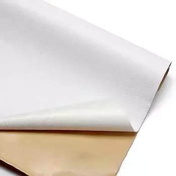 Самоклеящаяся заплатка для ремонта ПУ кожи - Прочный клей для дивана, автосиденья, виниловой мебели, обивки, устранения царапин, инструмент для DIY 20cm*30cm белый