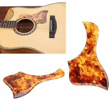 Самоклеящаяся защитная пластина для акустической гитары, наклейка на защитную пластину для акустической гитары, защита от царапин, защитный кожух для фолк-гитары
