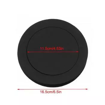Самоклеящееся звукоизоляционное кольцо 4/5/6,5 дюйма для автомобильной двери из пеноматериала, изоляционное кольцо 5 inch