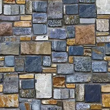 Самоклеящиеся 3D-обои с имитацией камня, обои для очистки и наклеивания 45CM x 1M