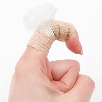 Самоклеящиеся бинты. Когезивная нетканая универсальная ветеринарная резинка. 5cmx450cm