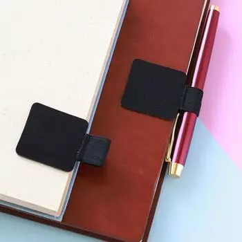 Самоклеящиеся держатели для карандашей Yousheng, 2 шт., зажимы для ручек, универсальные, простые в установке, чехол для журналов-планировщиков, держатели для карандашей оранжевый