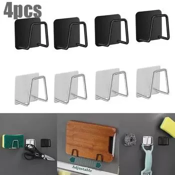 Самоклеящиеся держатели для кухонных губок, сушилка для мыла в раковине, настенный органайзер для дома, кухонные принадлежности 1 piece