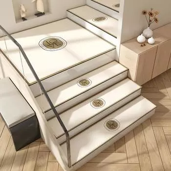 Самоклеящиеся коврики для лестницы, противоскользящие коврики для ступеней, ковры для лестниц, ковры для дома, декор для гостиной, защитное покрытие для ступеней лестницы, коврик для дома 26x65CM