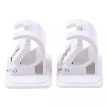 Самоклеящиеся крючки Кронштейн для карнизов Держатели для драпировок Крепления Держатель для стержня