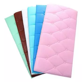 Самоклеящиеся настенные панели для ванной комнаты, пенопластовые наклейки для украшения стен белый