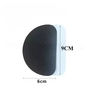 Самоклеящиеся нескользящие подушечки для подошвы обуви, ручки для высоких каблуков, подушка, противоскользящая резиновая наклейка без запаха, защитная накладка для подошвы обуви 2PCS