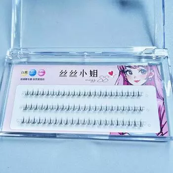 Самоклеящиеся нижние ресницы не требуют клея, их можно использовать повторно под ресницами для макияжа. Персональные накладные ресницы в стиле комиксов своими руками. A3