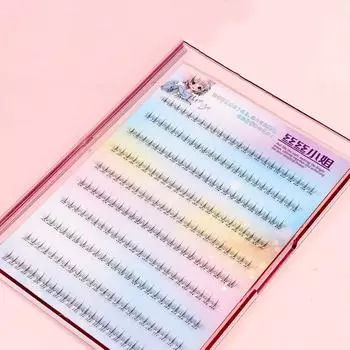 Самоклеящиеся нижние ресницы не требуют клея, их можно использовать повторно под ресницами для макияжа. Персональные накладные ресницы в стиле комиксов своими руками. A3