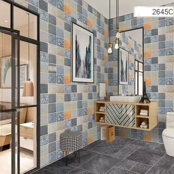 Самоклеящиеся обои Маслостойкая наклейка на кухонную плиту Водонепроницаемая, устойчивая к высоким температурам кухонная отделка Контактная бумага Наклейки на стену 60cm x 1m