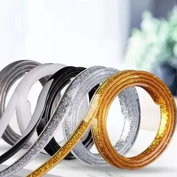 Самоклеящиеся разноцветные наклейки-ленты Edge Line Beauty Tape 3 meters per plate