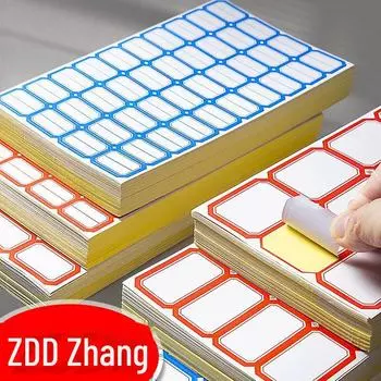 Самоклеящиеся рукописные этикетки для организации офиса и класса