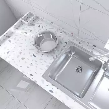 Самоклеящиеся современные обои, водостойкая и влагостойкая керамическая плитка, мрамор, подходящая для кухонного фона 40cmX1m