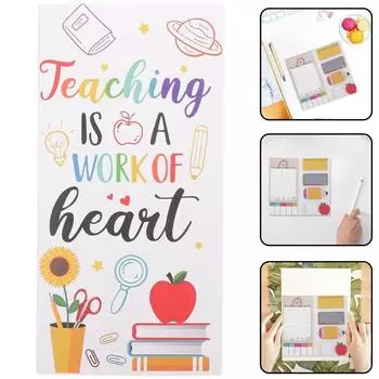 Самоклеящиеся стикеры для учителей, список дел, блокноты для записей, стикеры для заметок, сообщения для учеников as picture