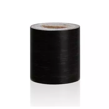 Самоклеящиеся виниловые наклейки Водонепроницаемые настенные наклейки для бордюров Обои для талии Плинтус Деревянный 5cm x 5m чёрный