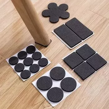 Самоклеящиеся защитные накладки на ножки мебели, накладки на ножки стульев, противоскользящие, устойчивые к царапинам, самодельные защитные накладки на пол для ножек мебели
