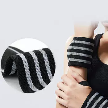 Самоклеящийся эластичный бинт, компрессионный бандаж для поддержки запястья, унисекс, для женщин и мужчин, спортивный бандаж для рук, защитный ремешок серый
