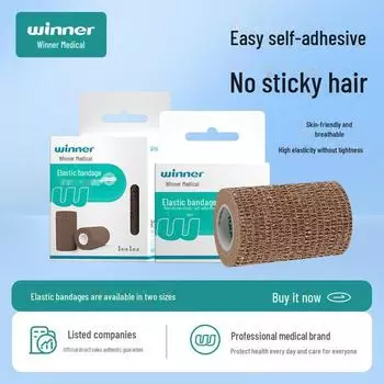 Самоклеящийся эластичный бинт Winner Steady: Поддержка запястья, лодыжки и колена