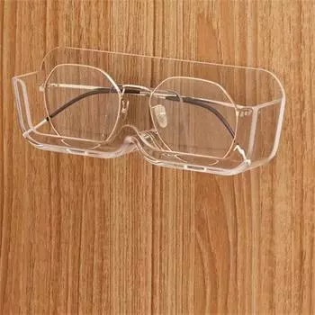 Самоклеящийся держатель для очков, настенное крепление, солнцезащитные очки, стойка для выставки, для спальни, кабинета, гардероба, ящик для хранения очков