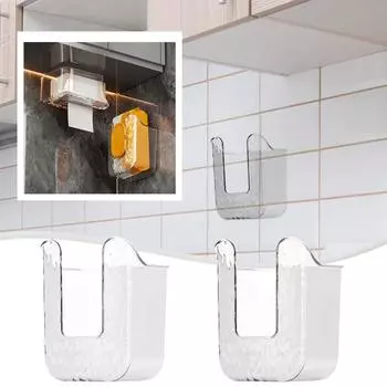 Самоклеящийся держатель для салфеток, смываемый держатель для салфеток для ванной комнаты, самоклеящийся настенный держатель для туалетной бумаги без перфорации