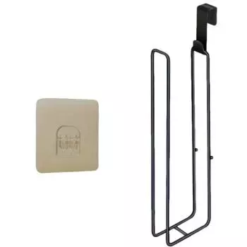 Самоклеящийся держатель для туалетной бумаги, удлиненный органайзер для бумажных полотенец, ванная комната