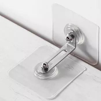 Самоклеящийся держатель шкафа без перфорации прозрачный