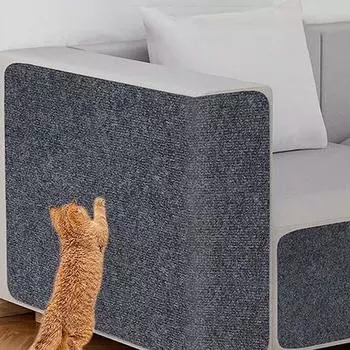 Самоклеящийся ковер, кошачья доска для царапин, настенная антикошачья царапина, диван, сделай сам, кошачья доска для царапин, защита дивана, лапы, заточка, с возможностью обрезки