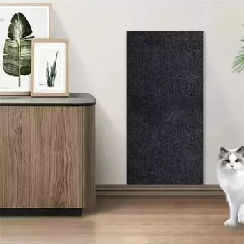 Самоклеящийся коврик для кошачьих когтей, когтеточка для кошек, когтеточка для кошек, когтеточка для кошек, когтеточки для кошек 60*100 см (Темно-серый) 30*100cm