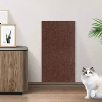 Самоклеящийся коврик для кошачьих когтей Yousheng, сильная липкость, простая установка, защита мебели, многоразовая когтеточка, товары для домашних животных 30cm коричневый
