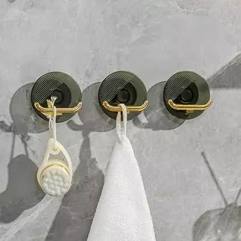 Самоклеящийся крючок-заглушка, прочный, выдерживающий нагрузку, не требующий прокалывания, настенный крючок для хранения, бытовые товары зелёный