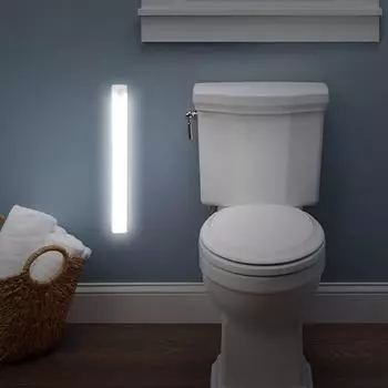 Самоклеящийся магнитный светодиодный ночник с датчиком PIR Touch для спальни 20cm-Warm White