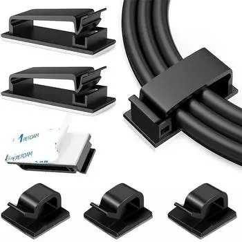 Самоклеящийся органайзер для кабеля, стяжка для провода, зажим для кабеля, держатель, зажим, управление, данные GPS автомобиля, декоративный органайзер для намотки шнура