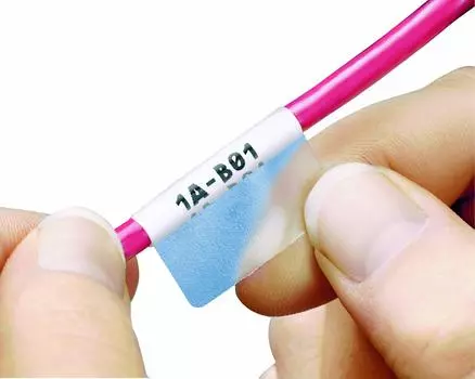 Самоламинирующаяся этикетка Panduit для лазерного принтера белая S100X225YAJ-D