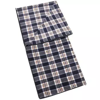 (Samolux) Sumolux Inner Sleeping Bag, Fleece, Blanket, Large Size, Warm, Multifunctional, Knee Cover, Outdoor, Sleeping in Car, Washable, Zippered,