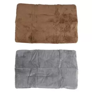 Самонагревающаяся подушка для домашних животных, самосогревающаяся кровать для кошек, мягкая кожа, дружелюбная к коже, нагревательный коврик для собак и кошек, портативный моющийся T Khaki XL