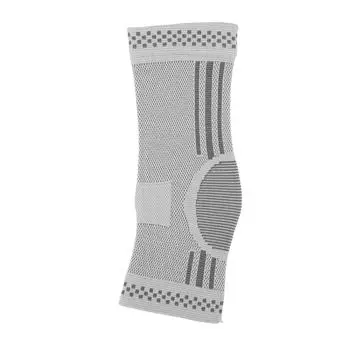 Самонагревающийся рукав для лодыжки, графеновый компрессионный бандаж с красной точкой, впитывающий пот, поддерживающий бандаж для поддержки лодыжки для занятий спортом S