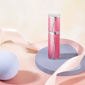 Самонакачивающий 5 мл кожаный флакон-распылитель для духов, косметический контейнер оранжевый