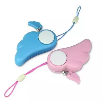 Самооборона Аварийная Сигнализация Брелки Личная Защитная Сигнализация Безопасность Защита От Нападения Громкая Сигнализация Для Ребенка Девочки Женщины90 дБ синий