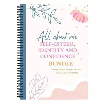 Самооценка, идентичность и уверенность в себе, комплект книг «Травмы внутреннего ребенка», «Перевоспитание внутреннего ребенка», «Травмы привязанности», журнал, рабочие листы One Size