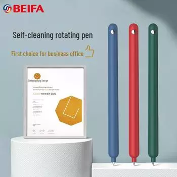 Самоочищающаяся вращающаяся ручка для подписи Beifa - низкая гравитация, награда Red Dot, деловой подарок, простая нейтральная ручка толщиной 0,5 мм
