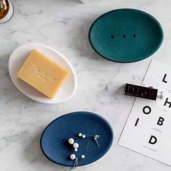 Самоосушающаяся полка для мыла сплошного цвета, сушилка для мыла, аксессуары для ванной комнаты