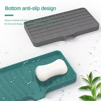 Самоосушающийся держатель для мыла, силиконовая кухонная раковина, мыльница, губка, поднос, органайзер для посуды, дозатор для мыла
